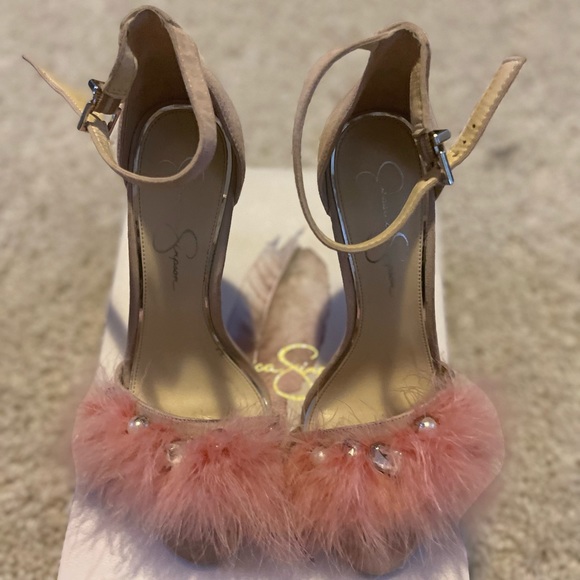 Jessica Simpson Jolinda Lux Feather High-heel sandal - Picture 11 of 13